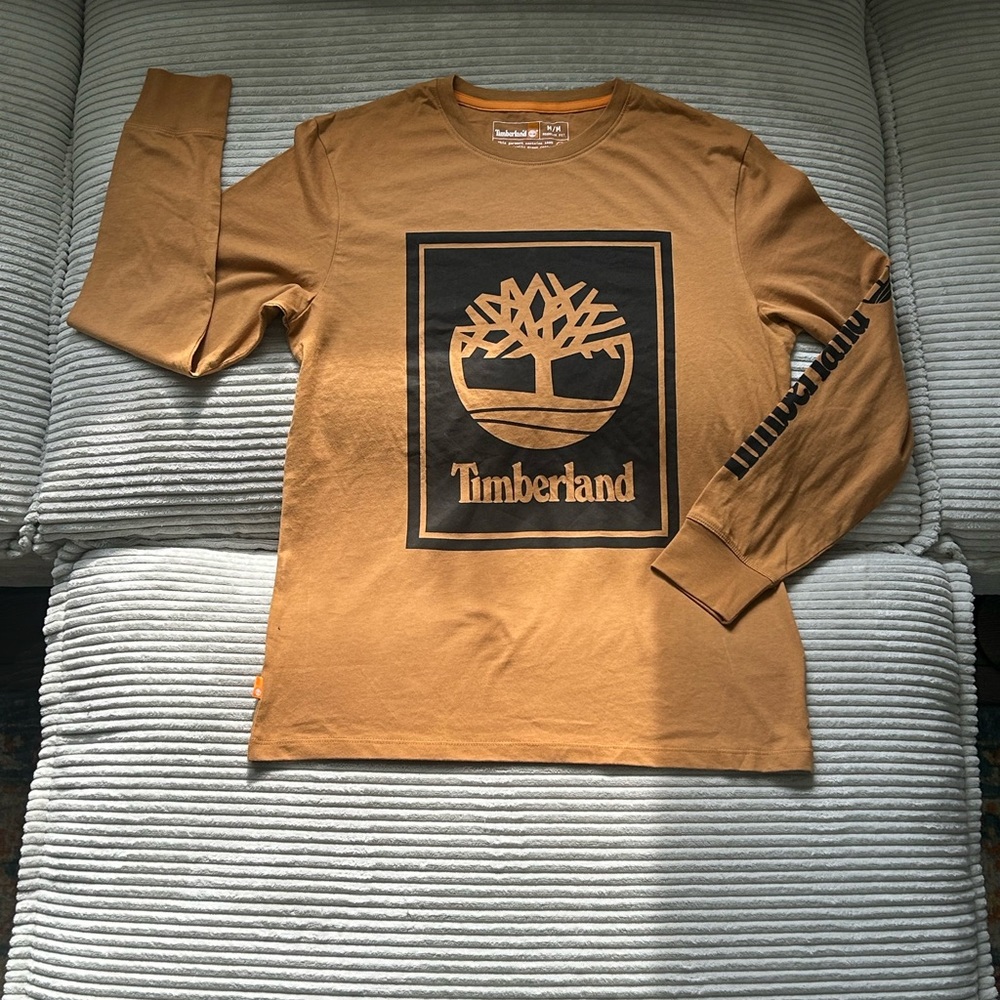 Timberland Tan Organic Cotton Shirt